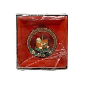 ENESCO Treasury of Christmas Ornaments Three French Hens Collectible Ornament